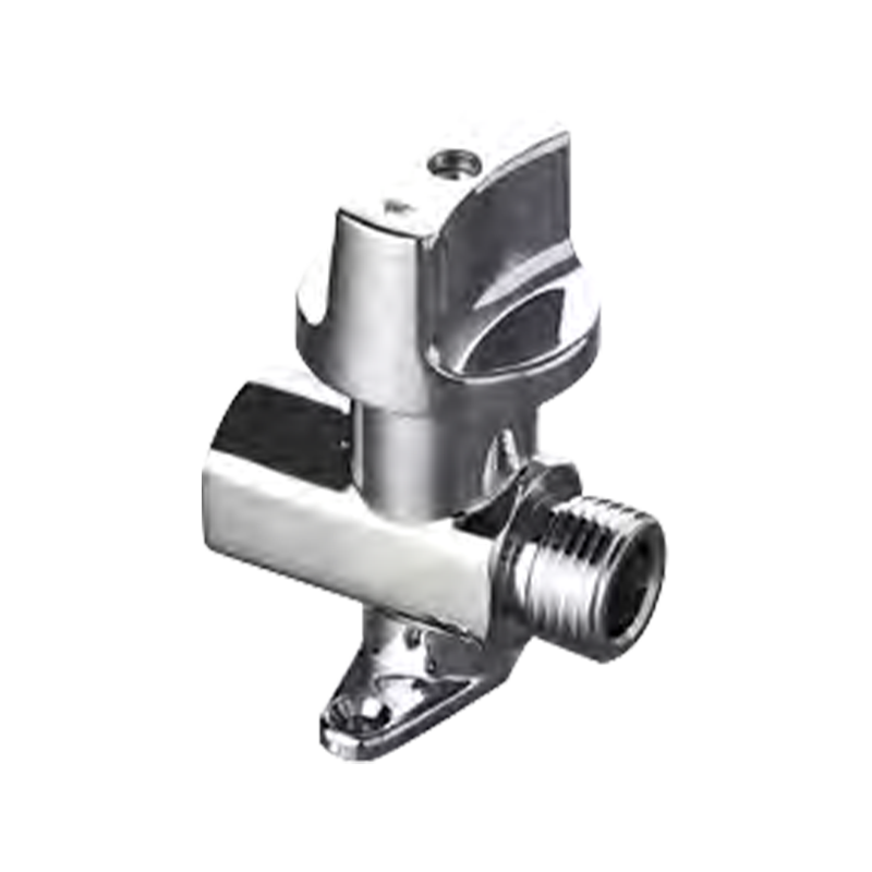 Válvula de bola de alambre interna y externa de acero inoxidable con base para la manguera de gas doméstico